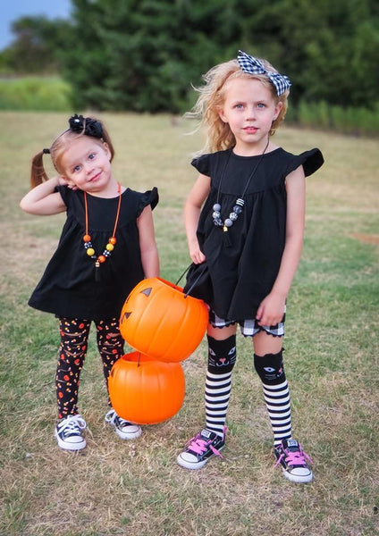 Black Pearl with Pockets - Size 12m, 18m, 4t, 6