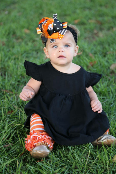 Black Pearl with Pockets - Size 12m, 18m, 4t, 6