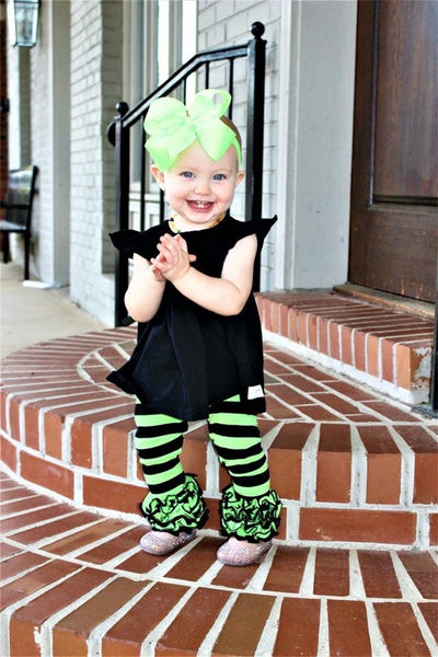 Black Pearl with Pockets - Size 12m, 18m, 4t, 6