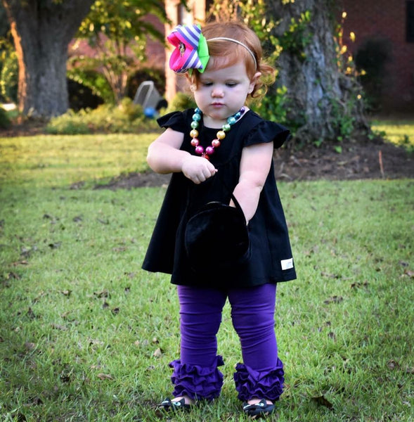 Black Pearl with Pockets - Size 12m, 18m, 4t, 6