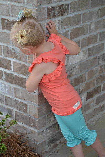 Coral Ruffle Racer