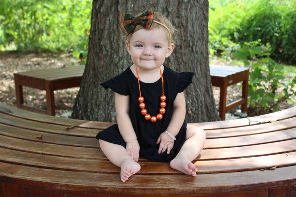 Black Pearl with Pockets - Size 12m, 18m, 4t, 6