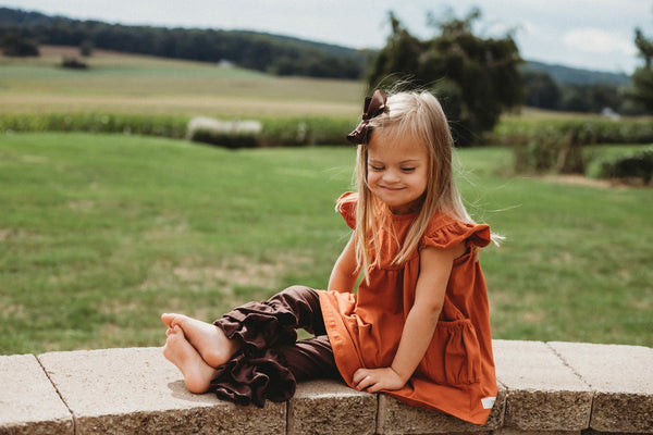 Pumpkin Pearl with Pockets - Size 6m