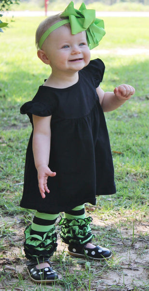 Black Pearl with Pockets - Size 12m, 18m, 4t, 6