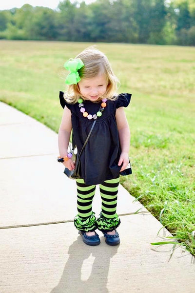 Black Pearl with Pockets - Size 12m, 18m, 4t, 6