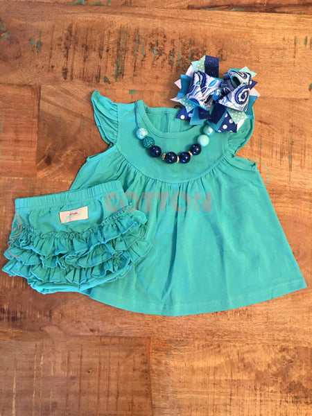 Turquoise Pearl - Size 3m, 6m, 12m, 18m