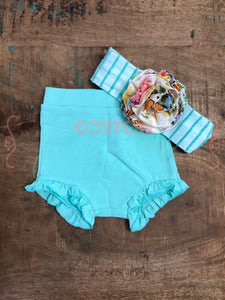Cool Mint High Rise tRuffle Shorties