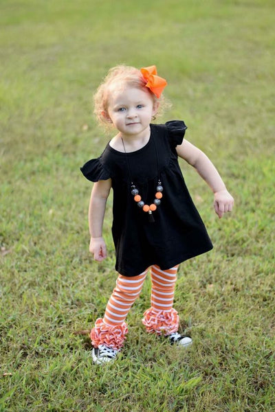 Black Pearl with Pockets - Size 12m, 18m, 4t, 6