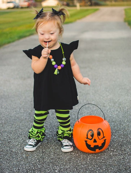 Black Pearl with Pockets - Size 12m, 18m, 4t, 6