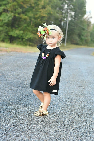 Black Pearl with Pockets - Size 12m, 18m, 4t, 6