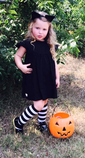 Black Pearl with Pockets - Size 12m, 18m, 4t, 6