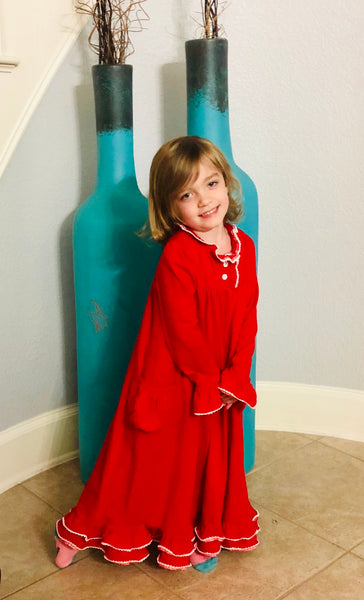 Vintage Christmas NightGown