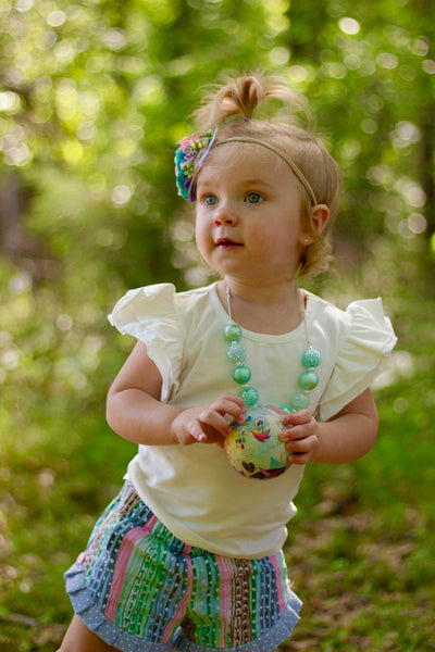 Soft White Flutter Tank