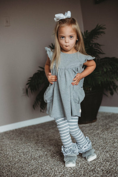 Gray Skies Pearl with Pockets - 3m, 2t