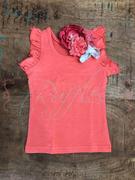 Coral Ruffle Racer