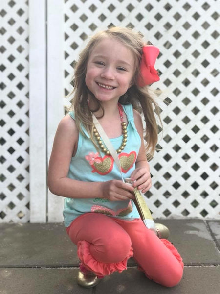 Coral Icing Capris - Size 6m