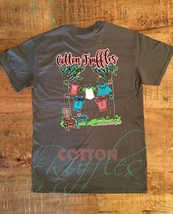 Charcoal CTB Short Sleeve Adult T-Shirt - Size XL