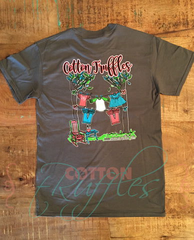 Charcoal CTB Short Sleeve Adult T-Shirt - Size XL