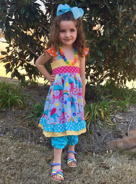 Aqua Icing Capris - Size 12m