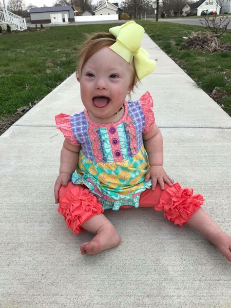 Coral Icing Capris - Size 6m