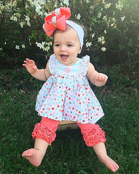 Coral Icing Capris - Size 6m