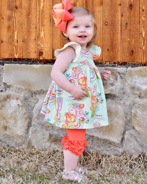Coral Icing Capris - Size 6m
