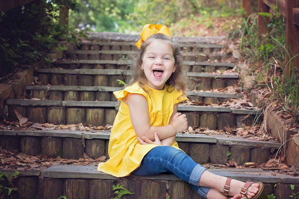 Lemon Yellow Pearl with Pockets