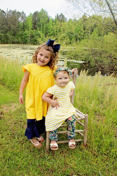 Lemon Yellow Pearl with Pockets