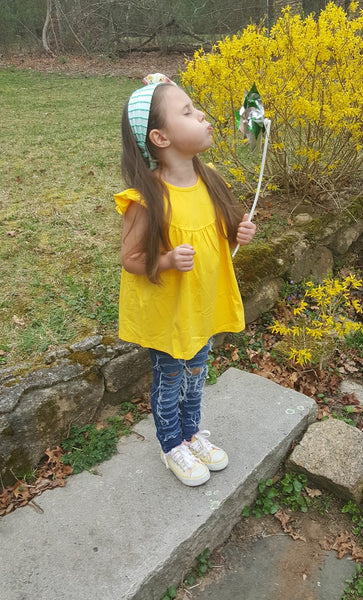 Lemon Yellow Pearl with Pockets