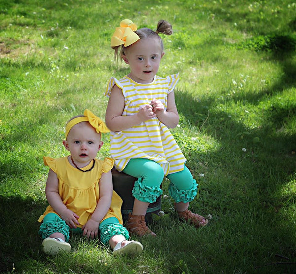 Lemon Yellow Pearl with Pockets