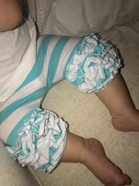 Beach Umbrella Stripe Icing Capris - 6m, 12m, 18m, 8