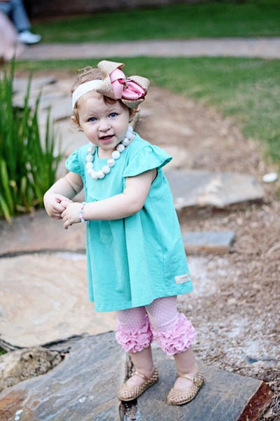 Turquoise Pearl - Size 3m, 6m, 12m, 18m