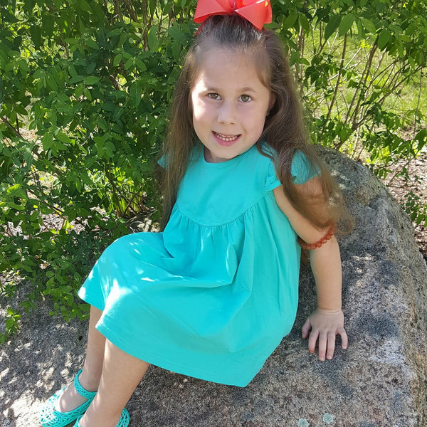 Turquoise Pearl - Size 3m, 6m, 12m, 18m