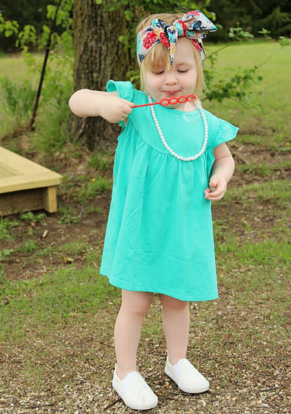 Turquoise Pearl - Size 3m, 6m, 12m, 18m