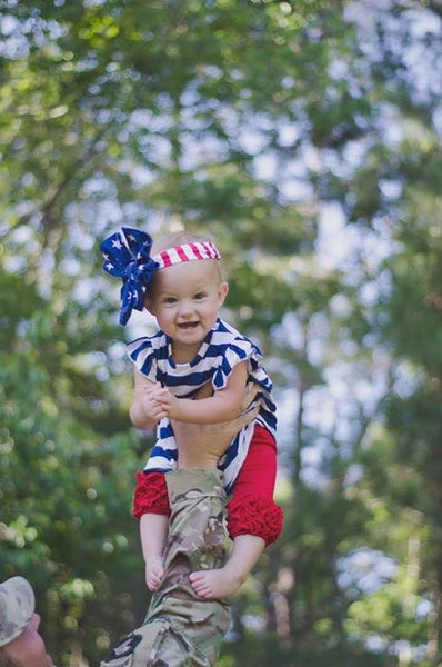 Poppy Red Icing Capris - Size 12m, 18m, 2t