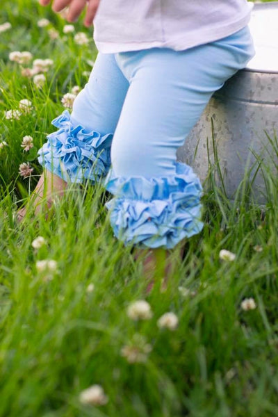 Baby Blue Icing Capris