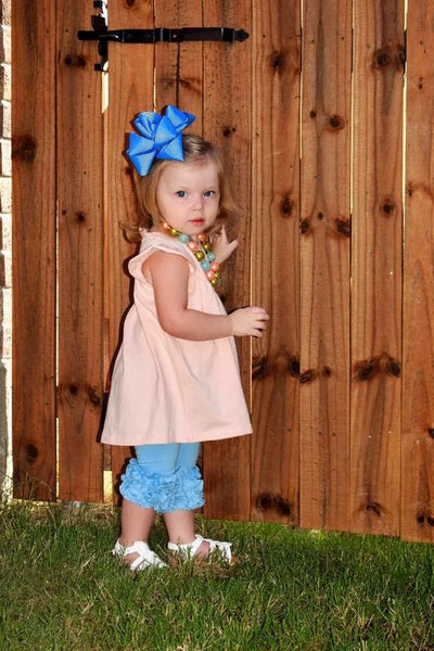 Baby Blue Icing Capris