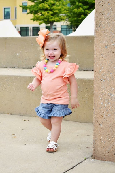 Peach Flutter Tank - 6m