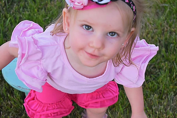 Soft Pink Flutter Tank - 3m, 6m, 12m