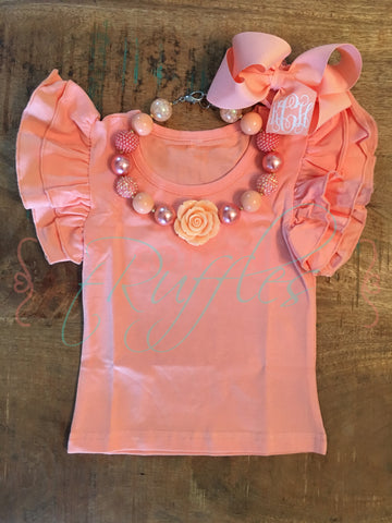 Peach Flutter Tank - 6m