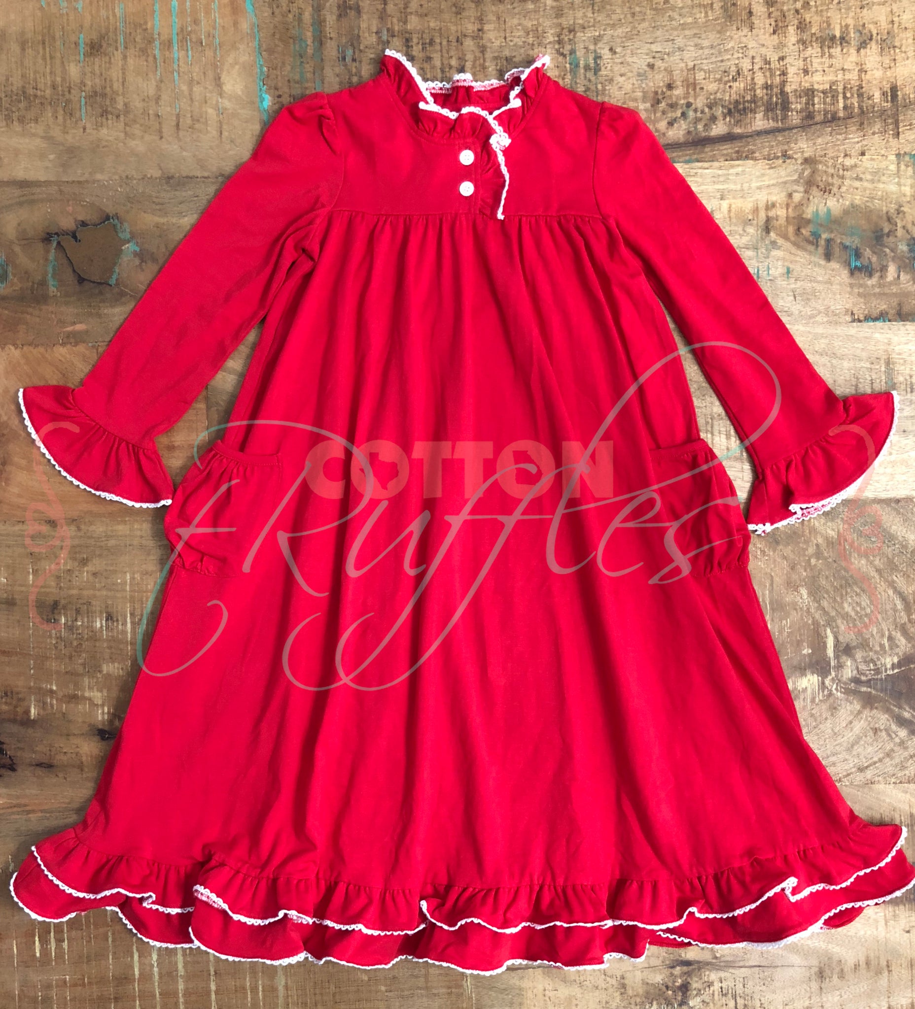 Vintage Christmas NightGown