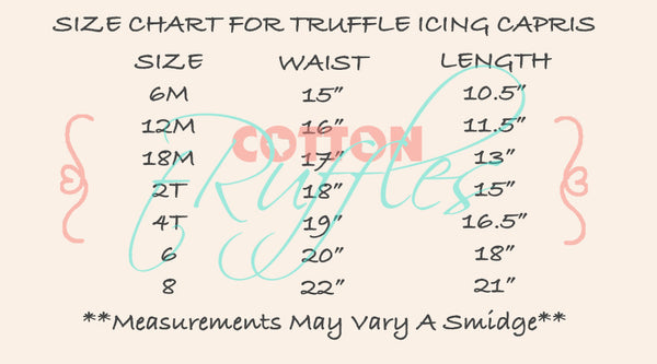 Aqua Icing Capris - Size 12m