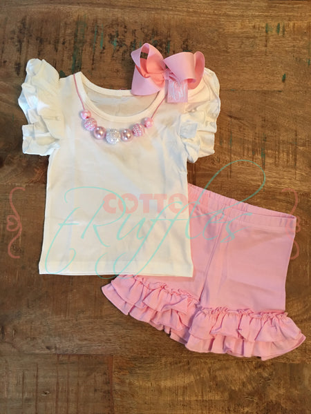 Soft White Flutter Tank
