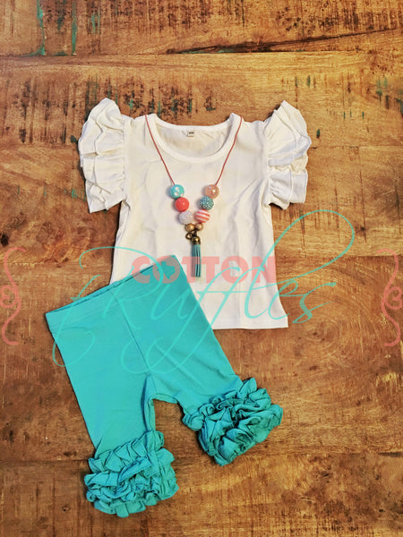Soft White Flutter Tank