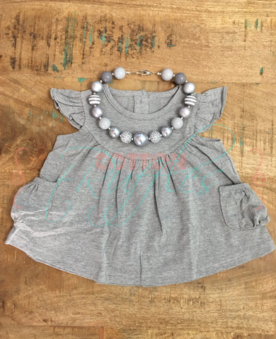 Gray Skies Pearl with Pockets - 3m, 2t