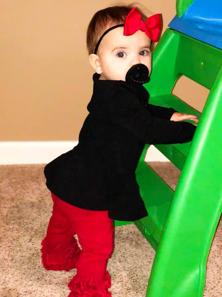 Black Peplum Top - 6
